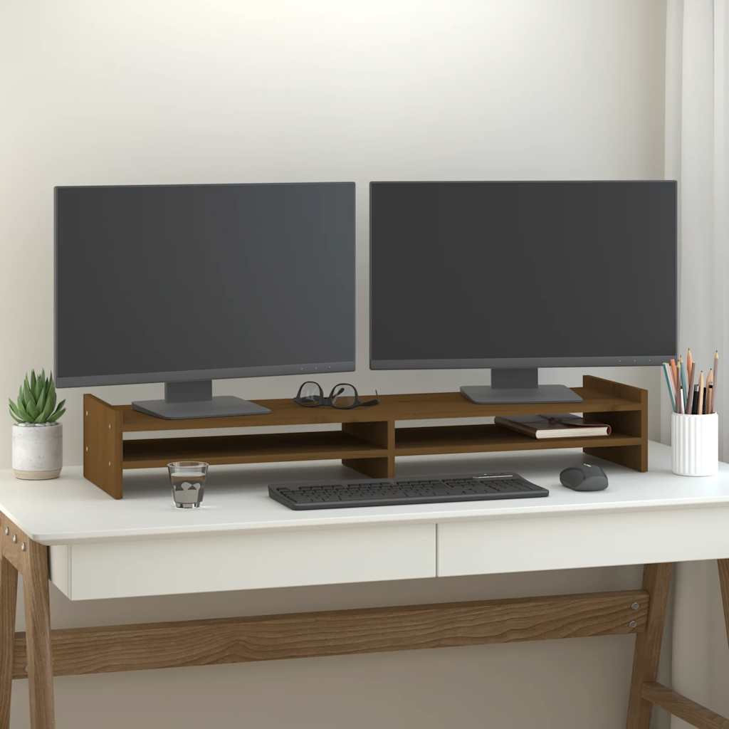 Monitorständer Massivholz Kiefer