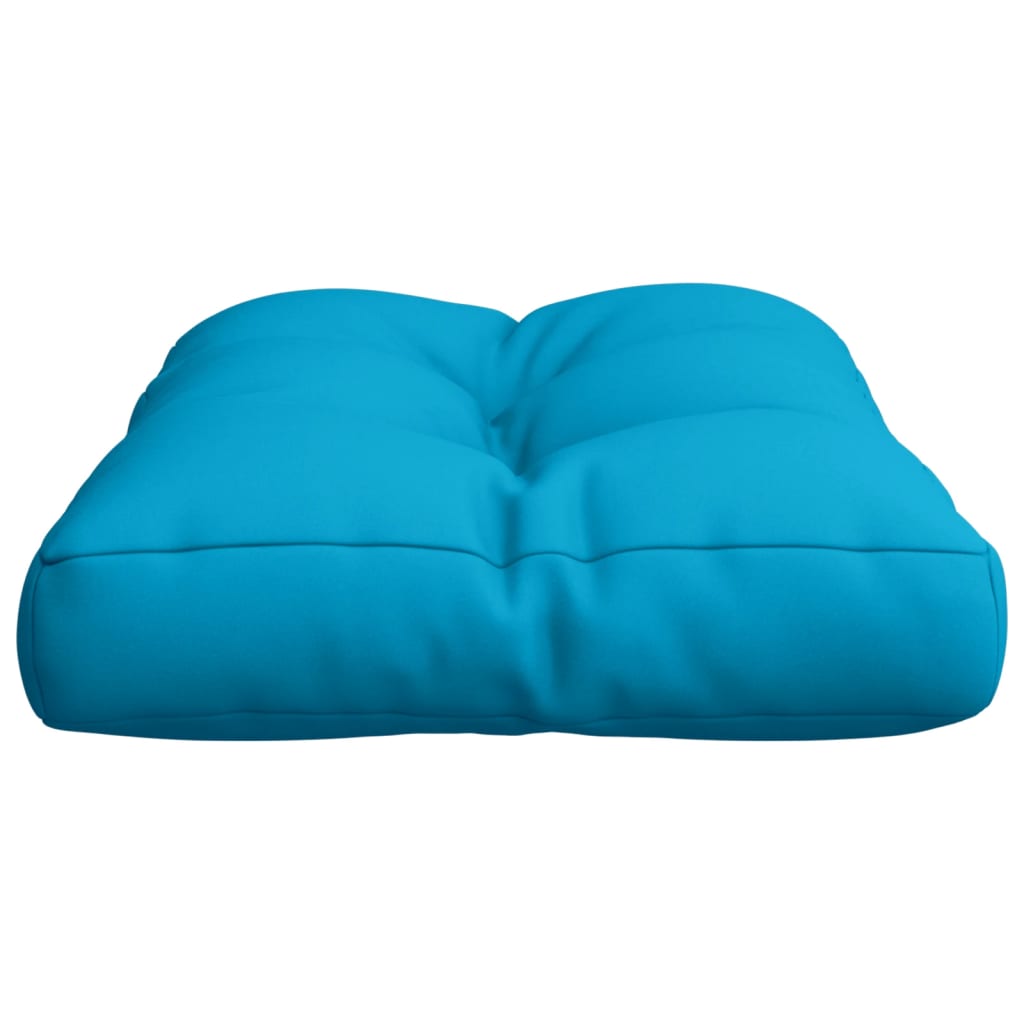 Palettenkissen Stoff Hellblau