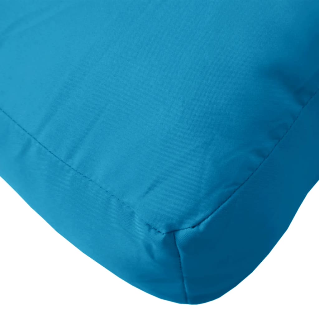 Palettenkissen Stoff Hellblau