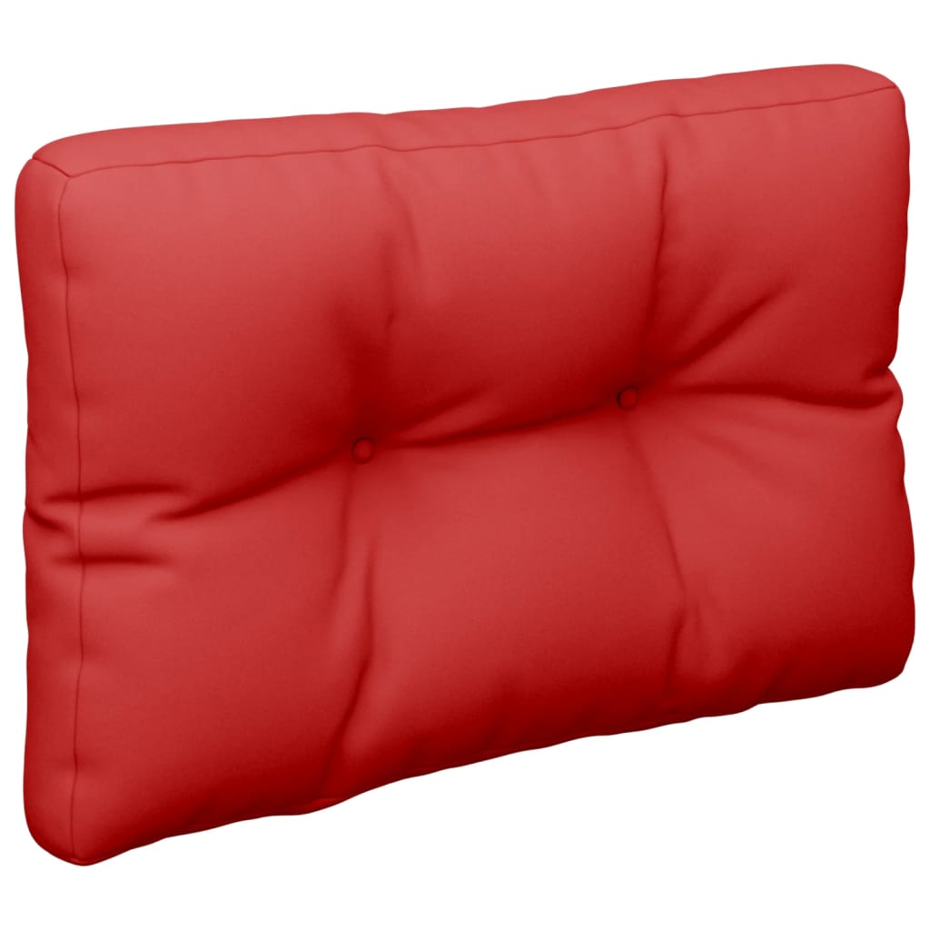 Palettenkissen Stoff Rot