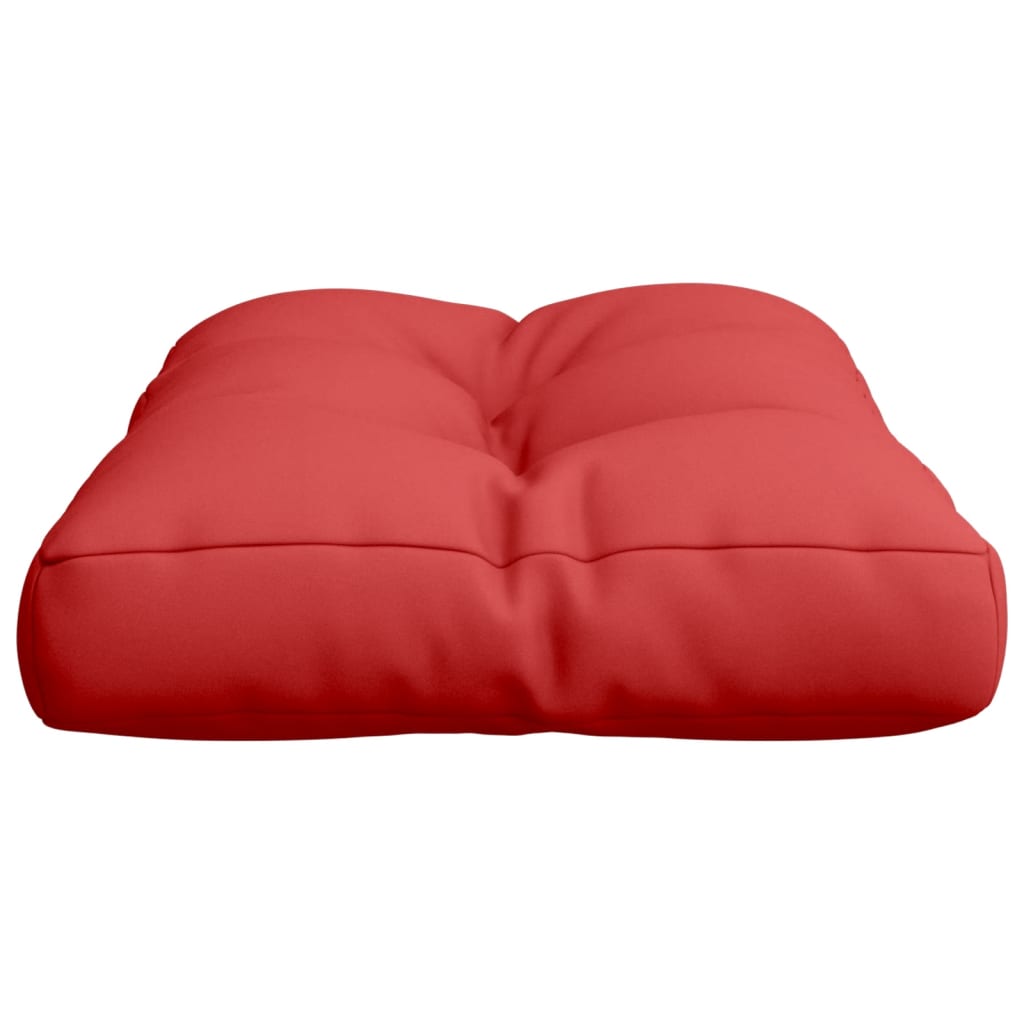 Palettenkissen Stoff Rot