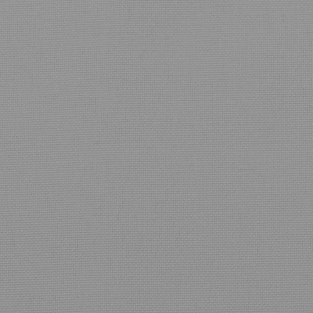 Palettenkissen 2-Tlg. Stoff Grau