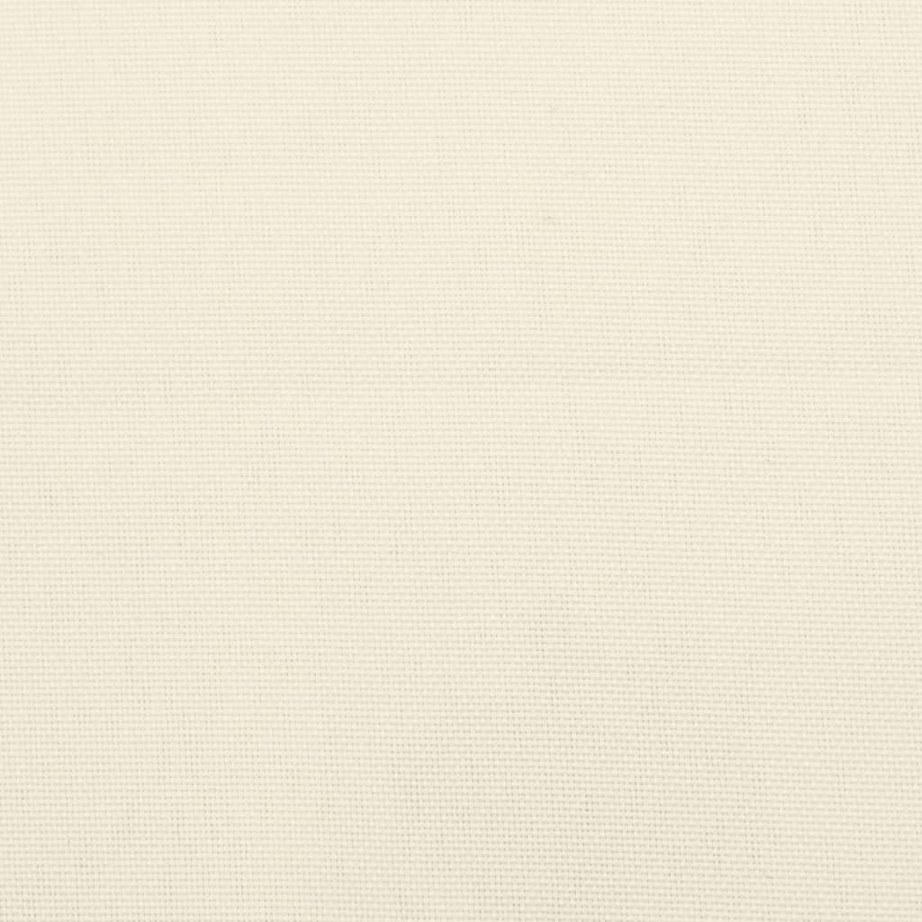 Palettenkissen 2-Tlg. Stoff Creme