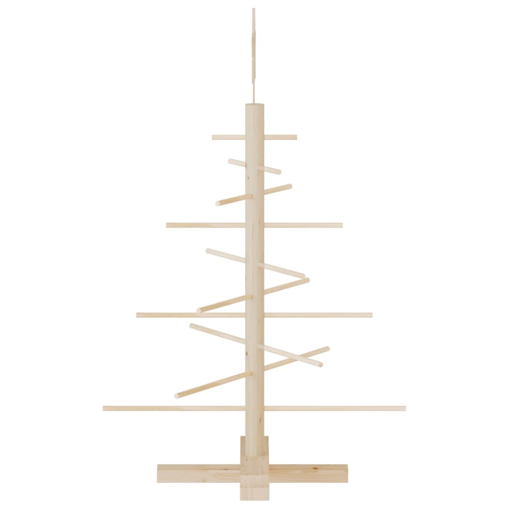 Weihnachtsbaum Holz Zum Schmücken Massivholz Kiefer Natur (Unbehandelt)