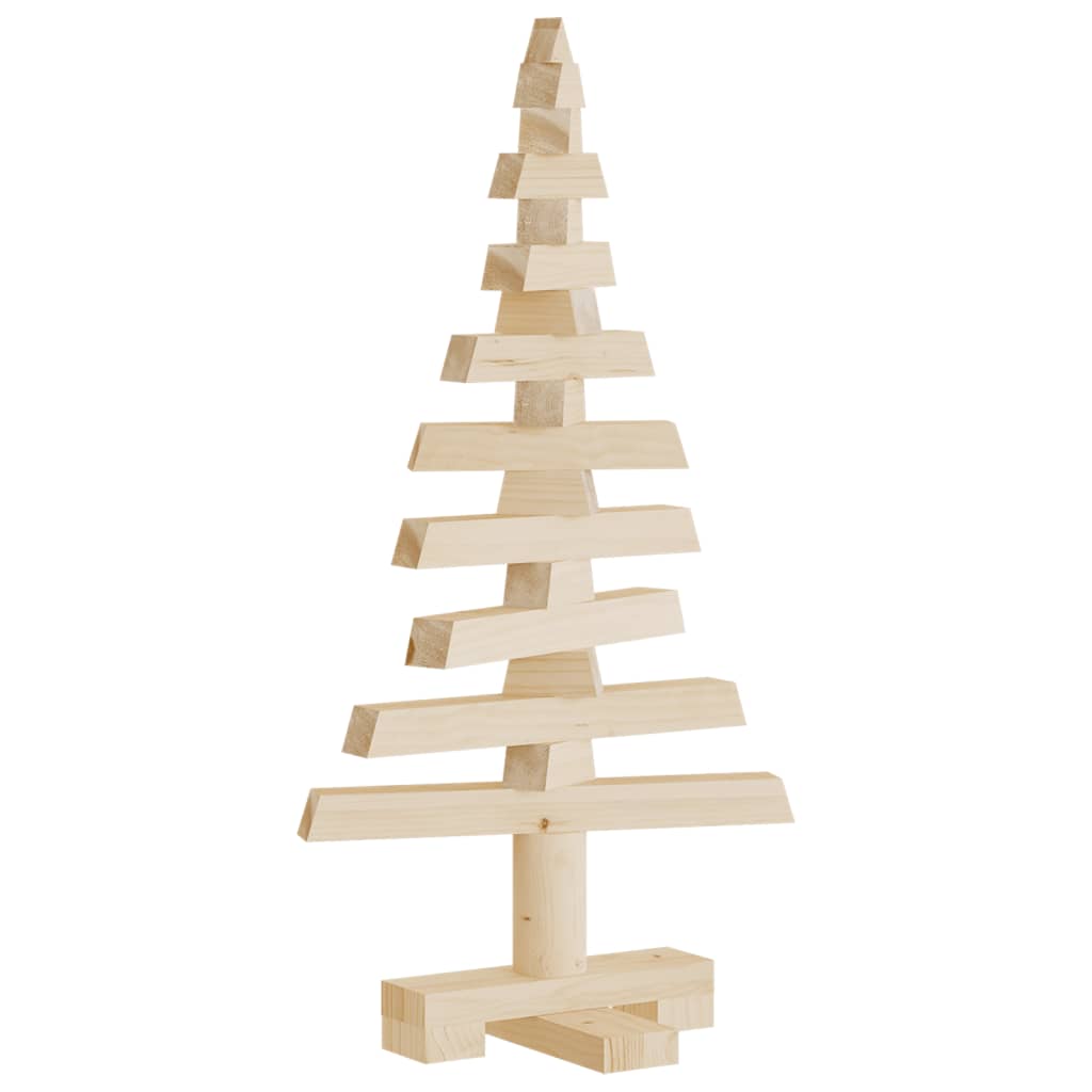 Weihnachtsbaum Holz Zum Schmücken Massivholz Kiefer Natur (Unbehandelt)