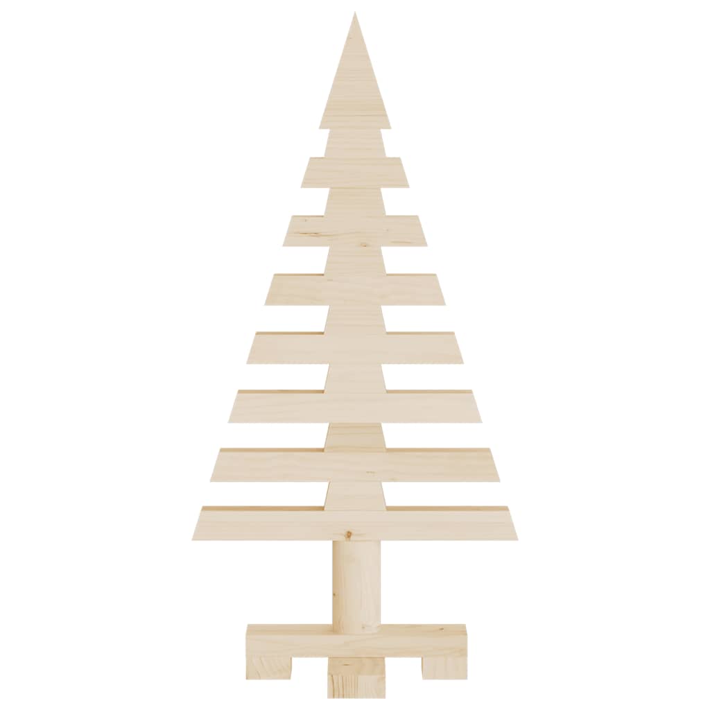 Weihnachtsbaum Holz Zum Schmücken Massivholz Kiefer Natur (Unbehandelt)
