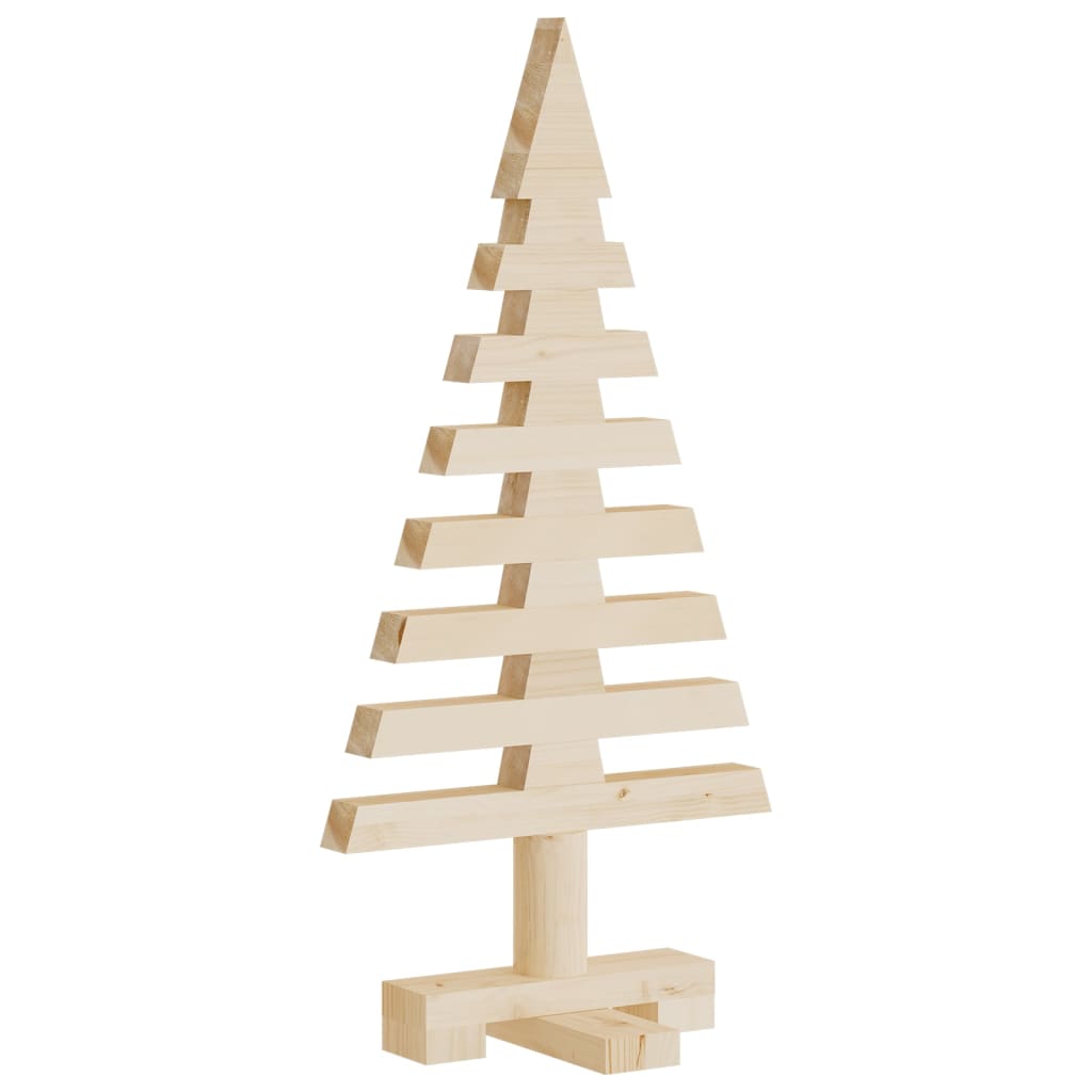 Weihnachtsbaum Holz Zum Schmücken Massivholz Kiefer Natur (Unbehandelt)