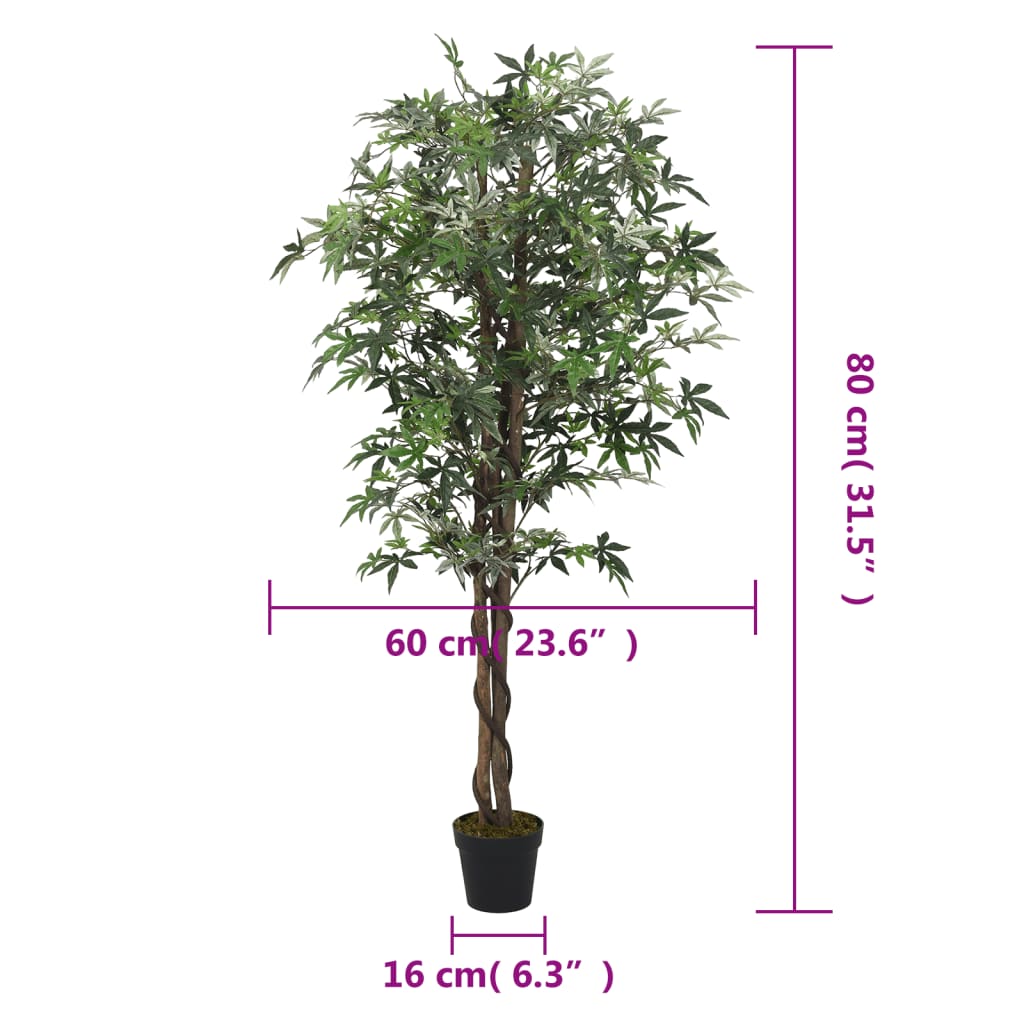 Ahornbaum Künstlich 224 Blätter Grün