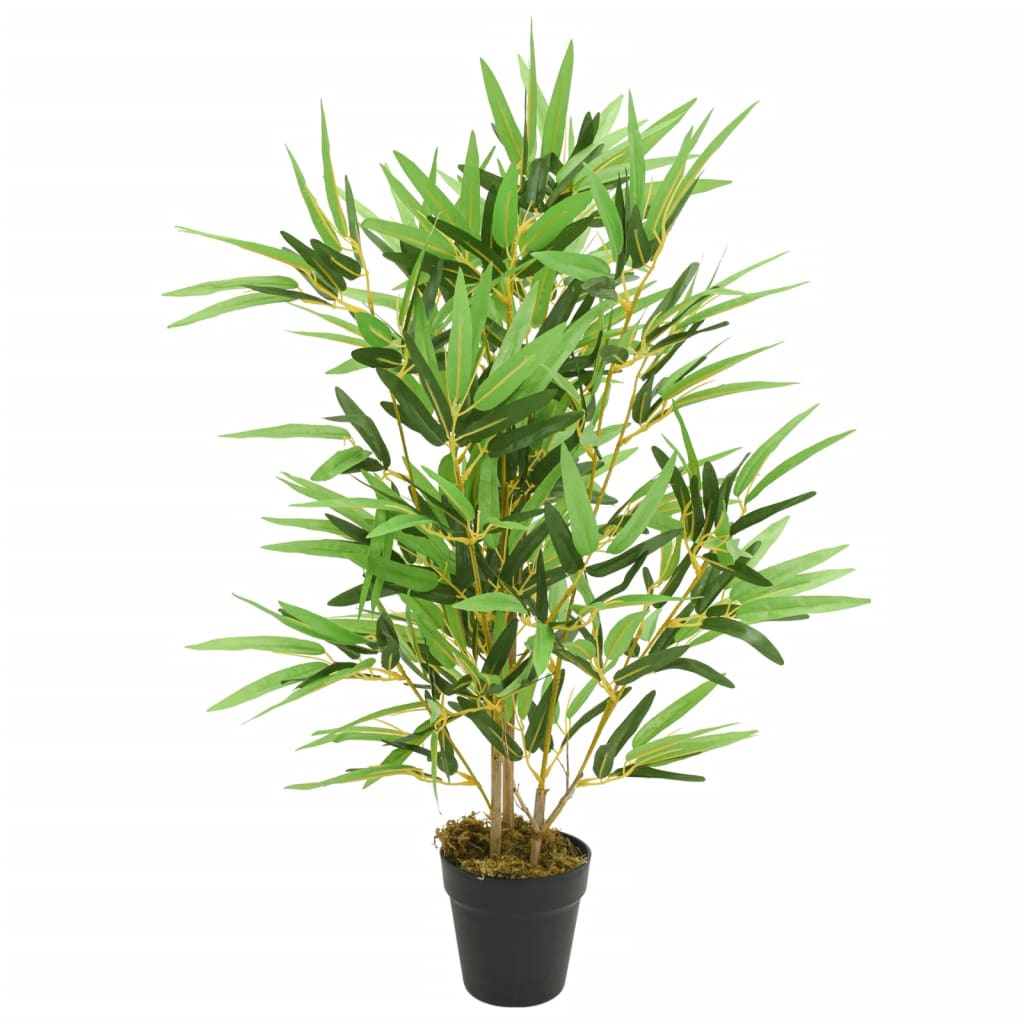 Bambusbaum Künstlich 552 Blätter 120 Cm Grün