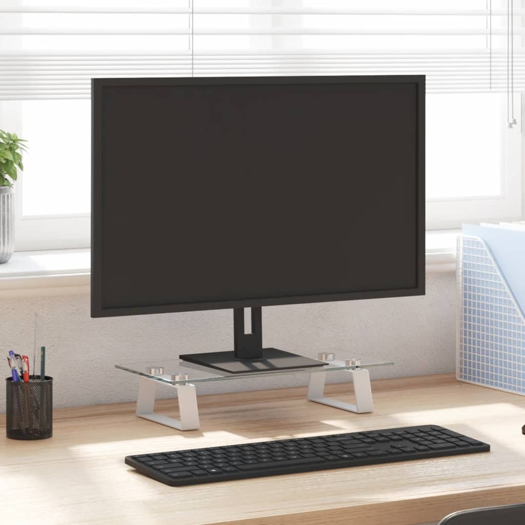 Monitorständer Hartglas Und Metall