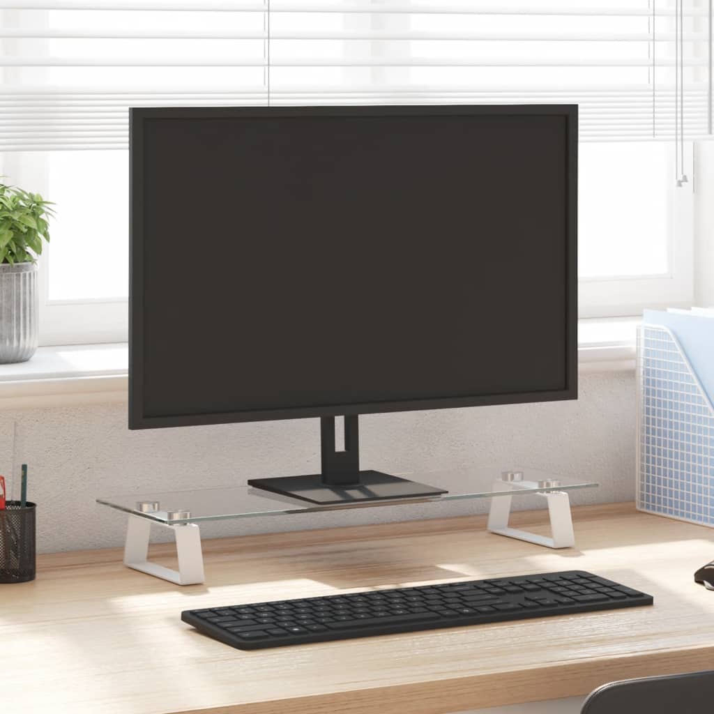 Monitorständer Hartglas Und Metall