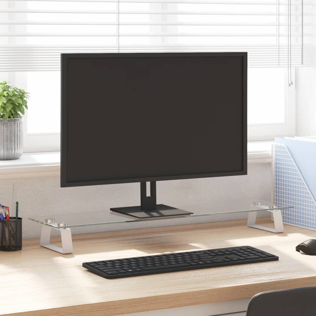 Monitorständer Hartglas Und Metall