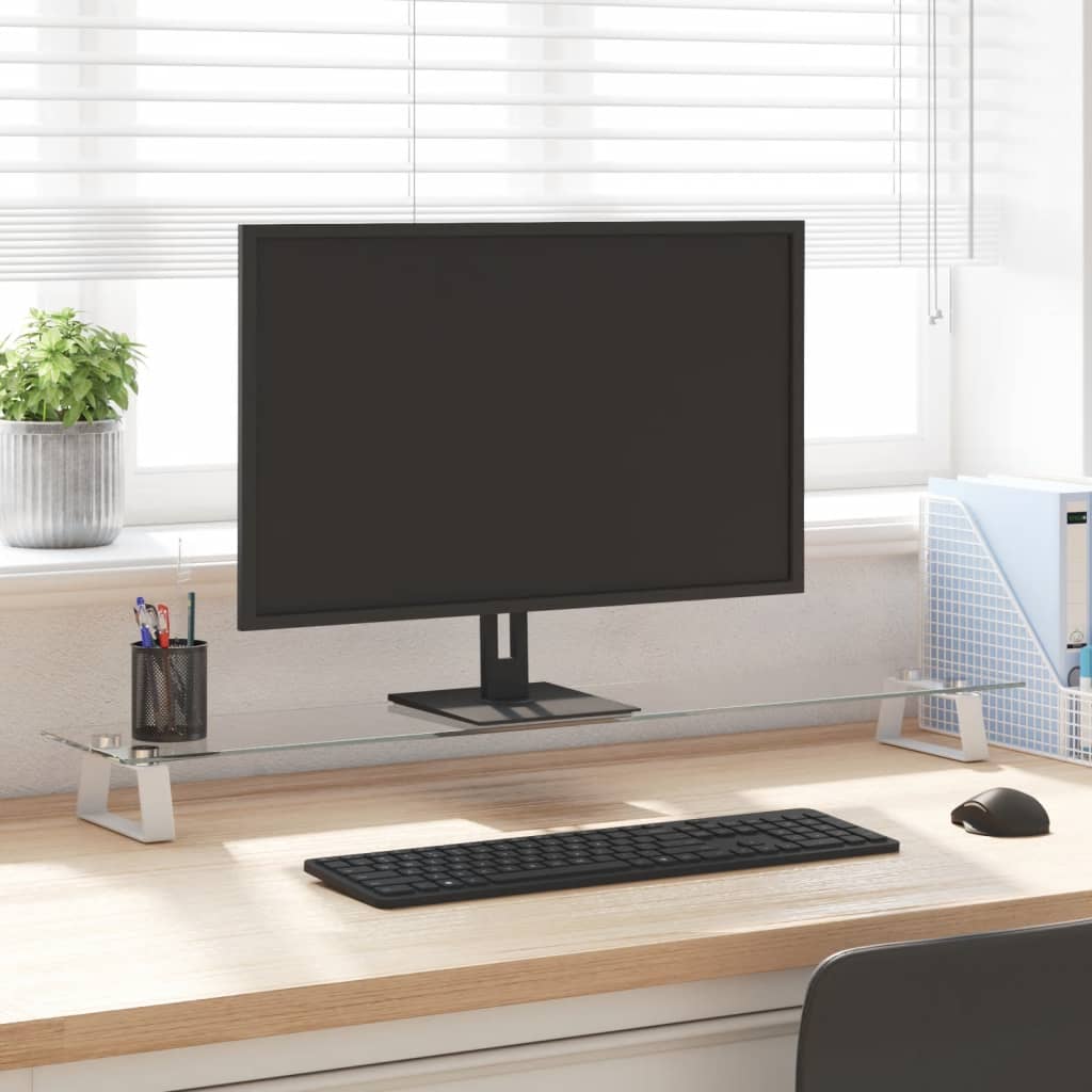Monitorständer Hartglas Und Metall