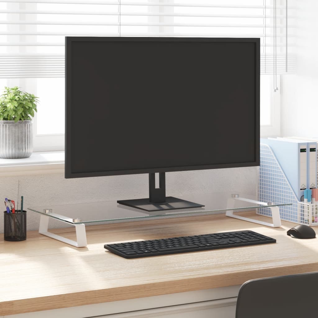 Monitorständer Hartglas Und Metall
