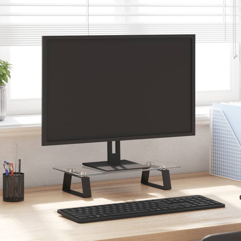 Monitorständer Hartglas Und Metall
