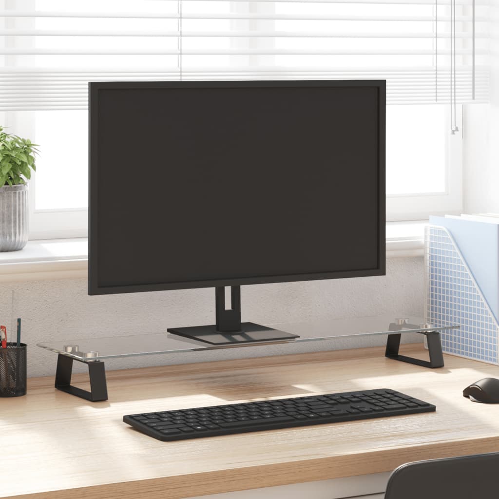Monitorständer Hartglas Und Metall