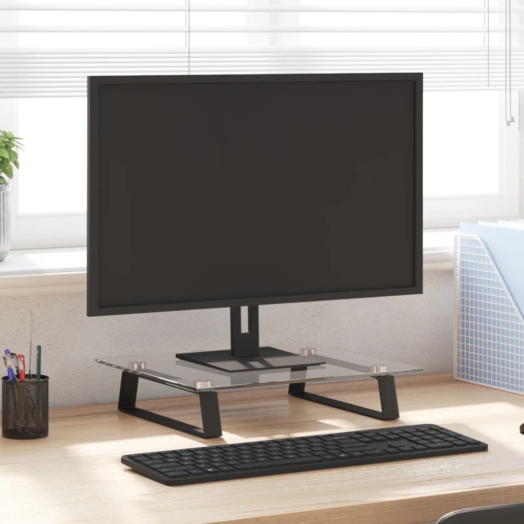Monitorständer Hartglas Und Metall