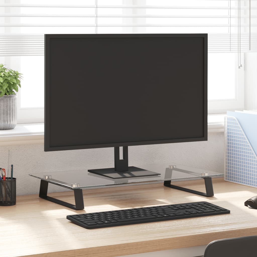 Monitorständer Hartglas Und Metall
