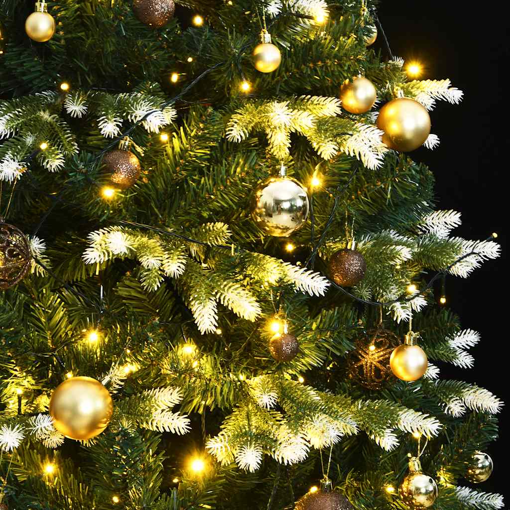 Künstlicher Weihnachtsbaum Klappbar 300 Leds & Kugeln