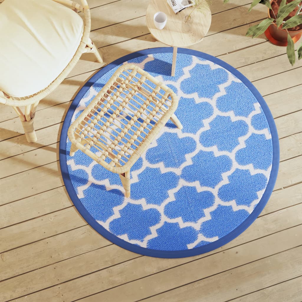 Outdoor-Teppich Arakil Pp Blau