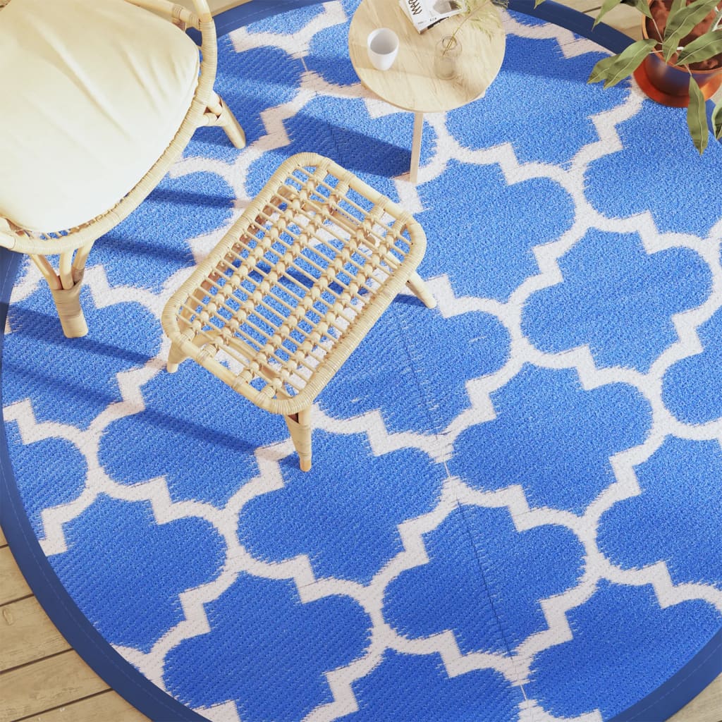 Outdoor-Teppich Arakil Pp Blau