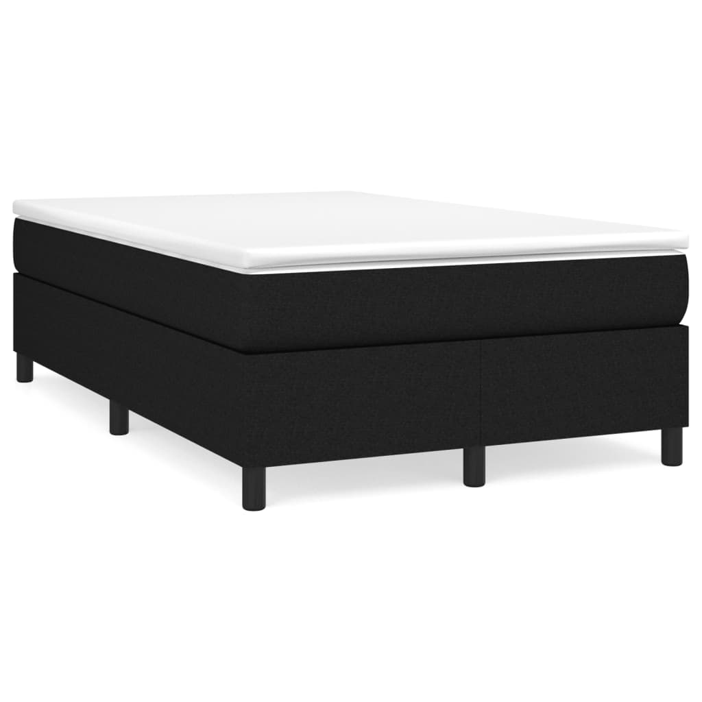 Boxspringbett Mit Matratze Stoff Schwarz