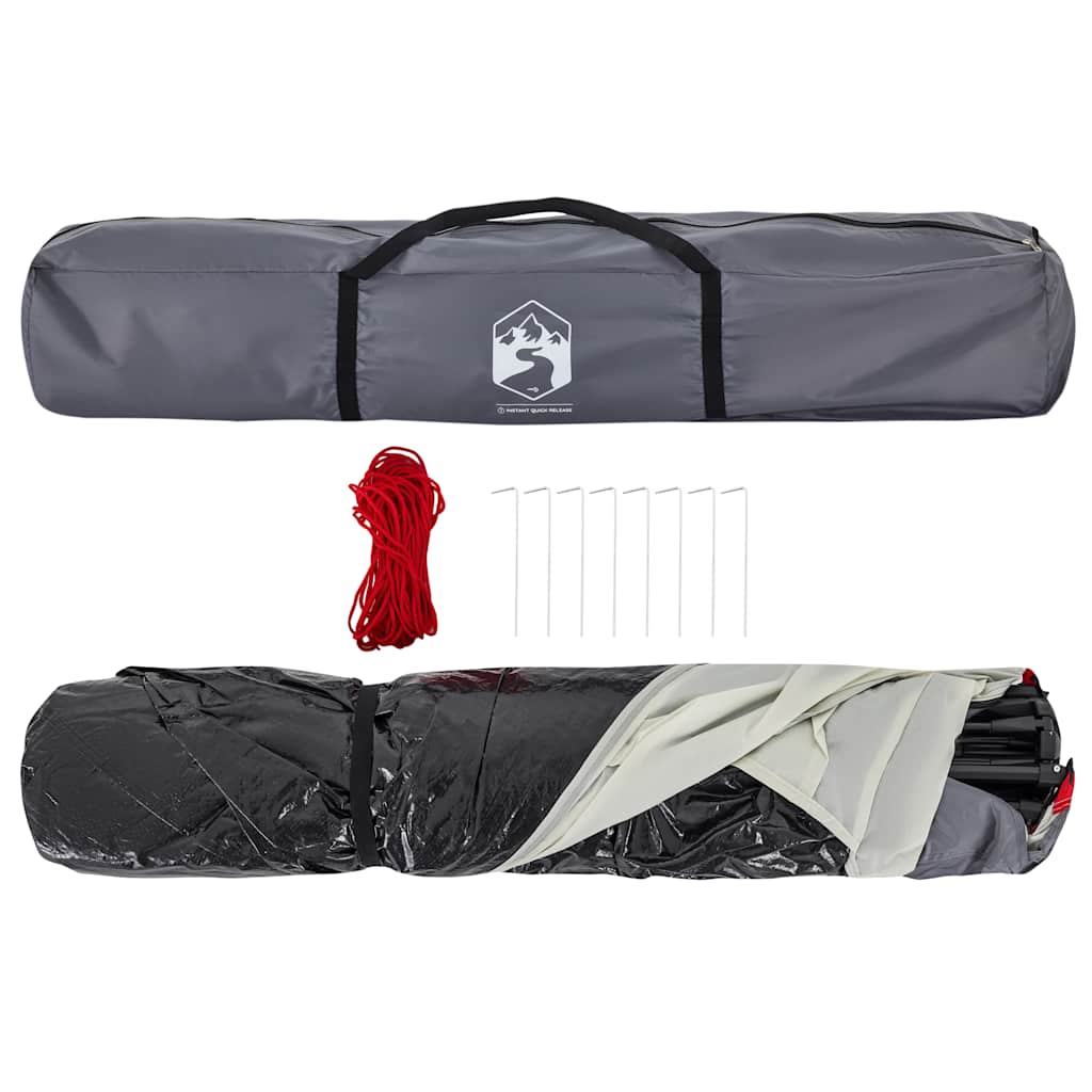 Strandzelt 4 Personen Quick Release Wasserdicht Grau