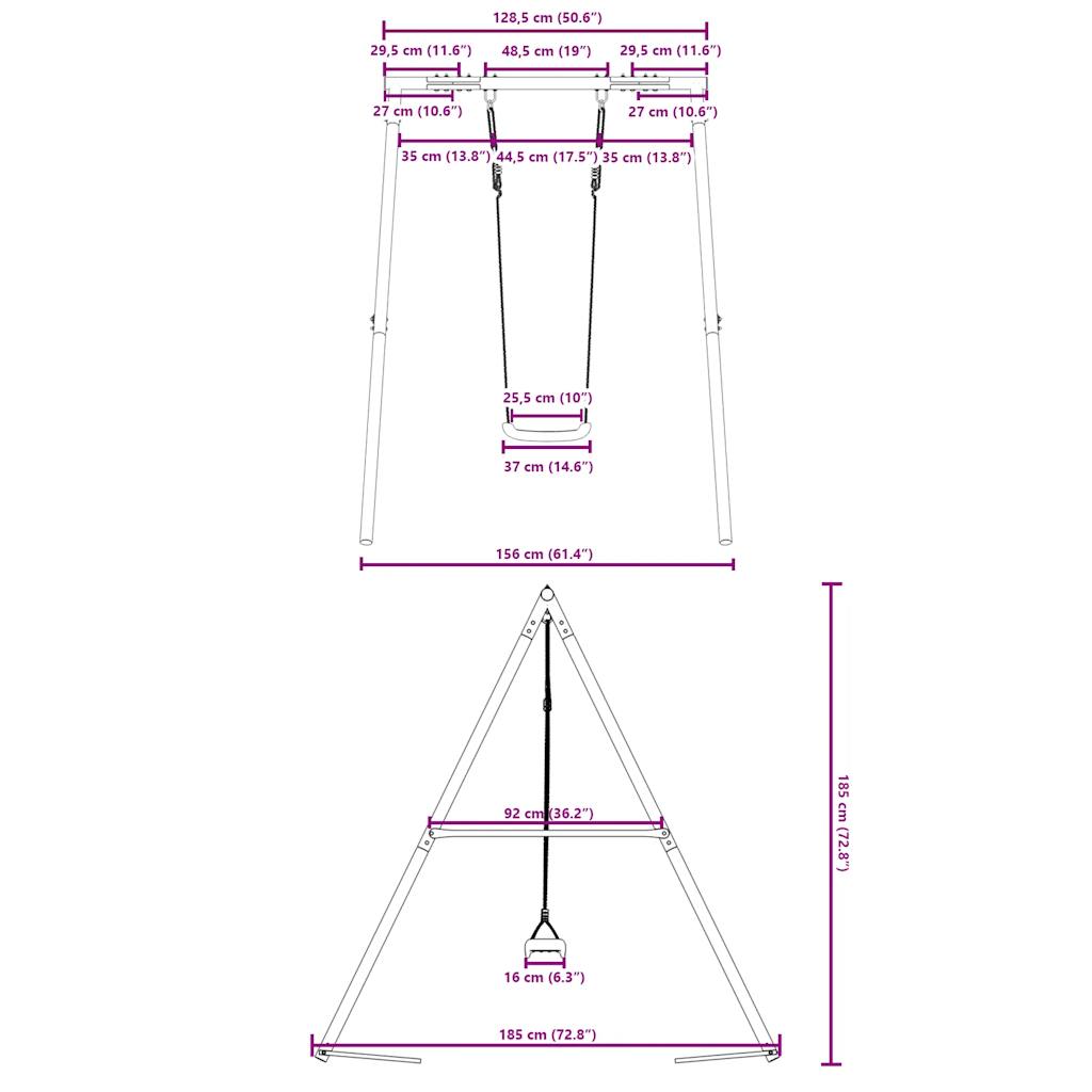 Schaukel-Set Mit Schaukelsitz