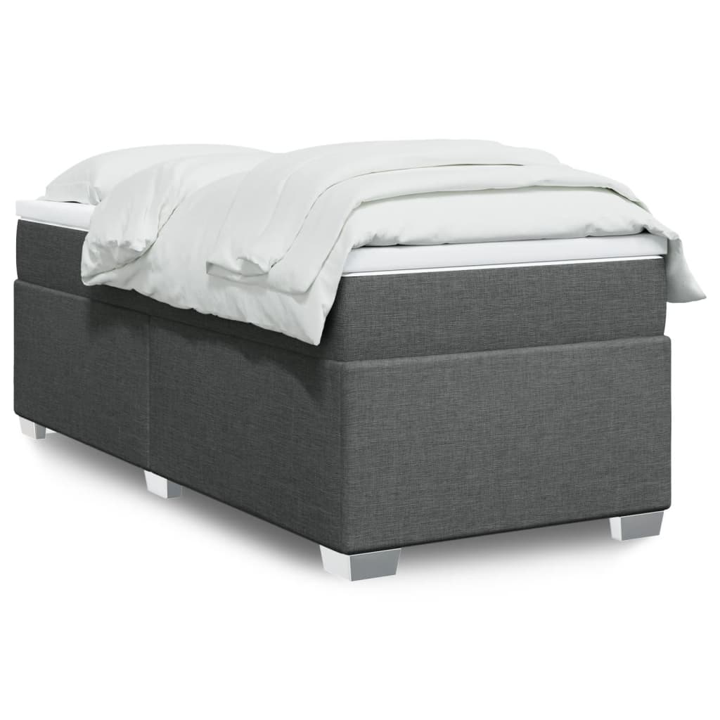 Boxspringbett Mit Matratze 90X190 Cm Stoff