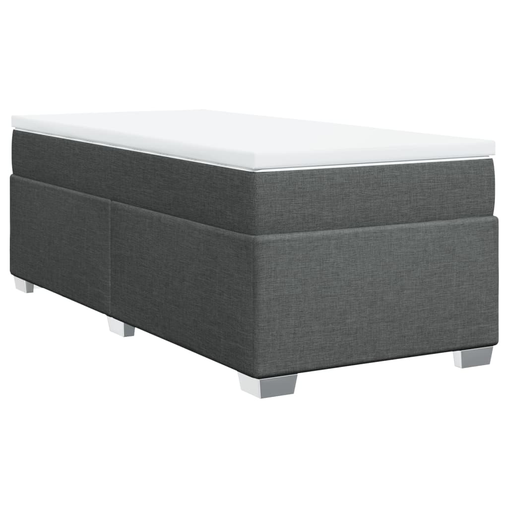 Boxspringbett Mit Matratze 90X190 Cm Stoff