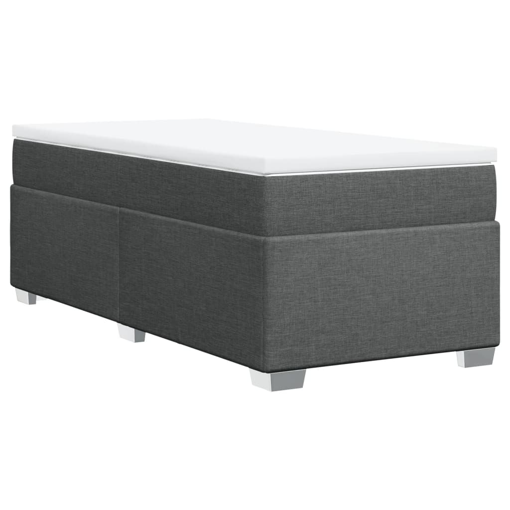 Boxspringbett Mit Matratze 90X190 Cm Stoff