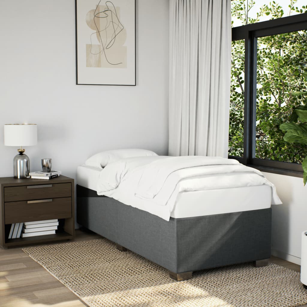 Boxspringbett Mit Matratze 90X190 Cm Stoff
