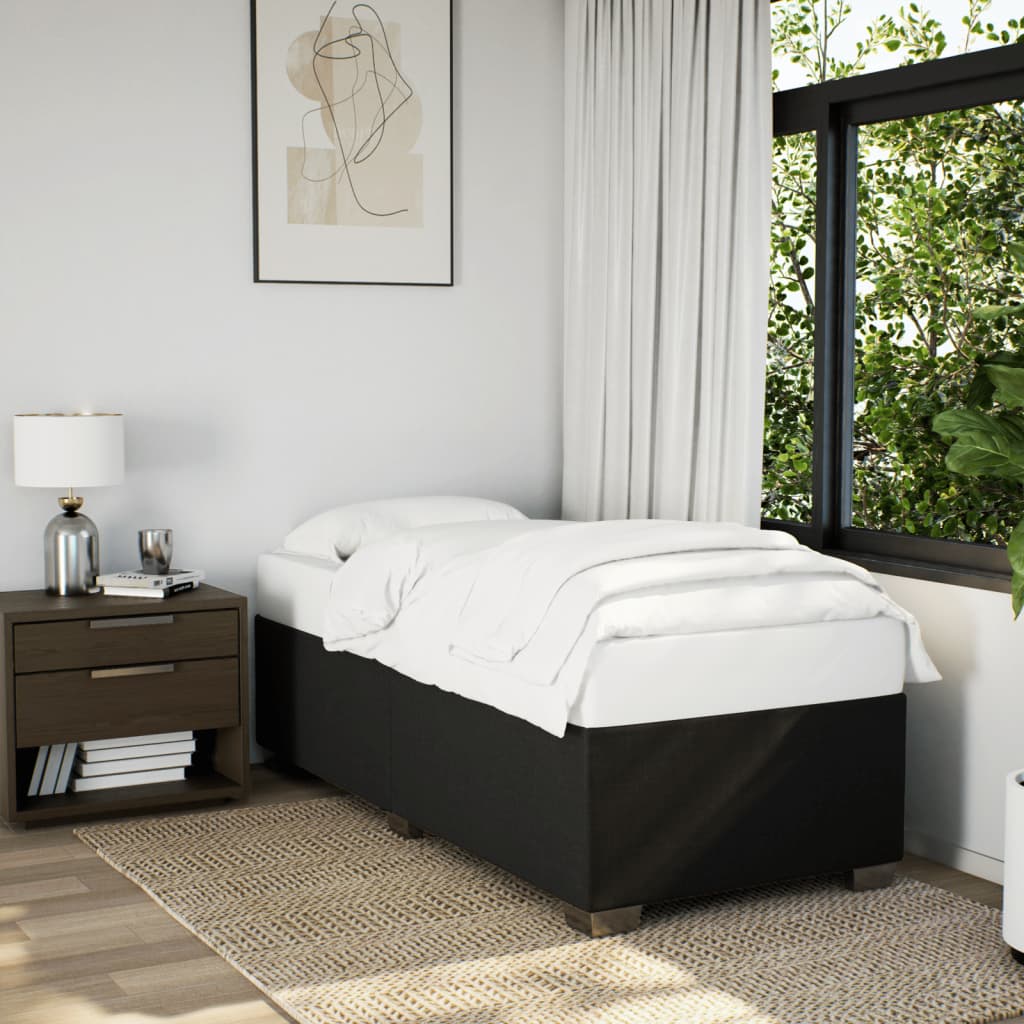 Boxspringbett Mit Matratze 90X190 Cm Stoff