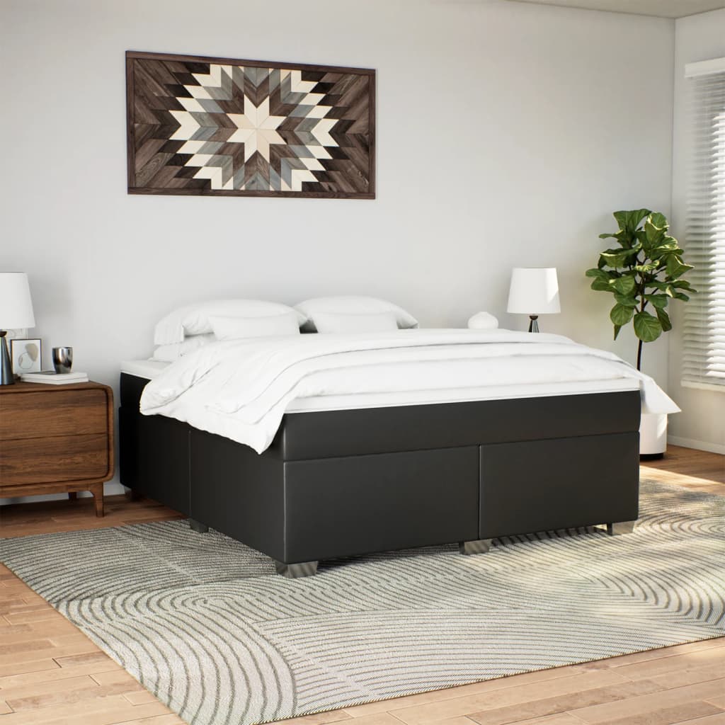 Boxspringbett Mit Matratze Kunstleder