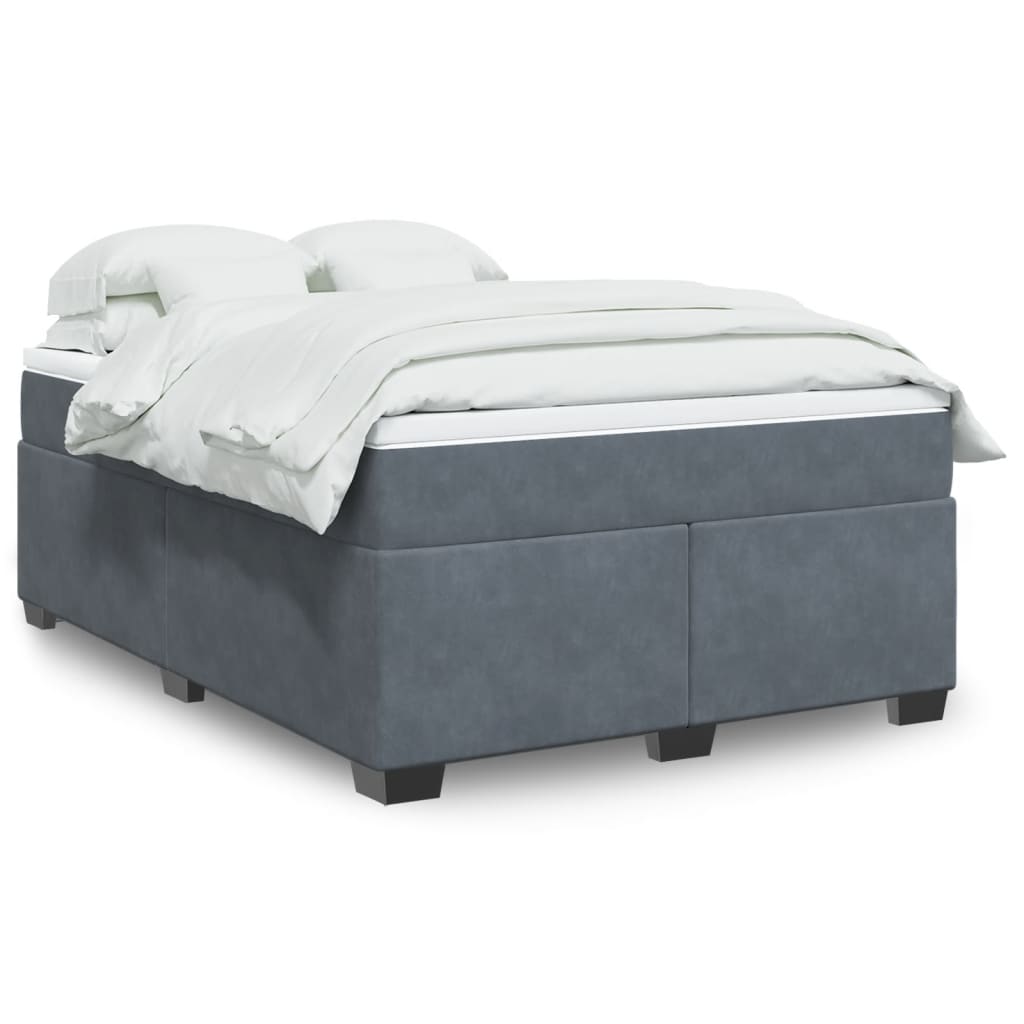 Boxspringbett Mit Matratze Samt