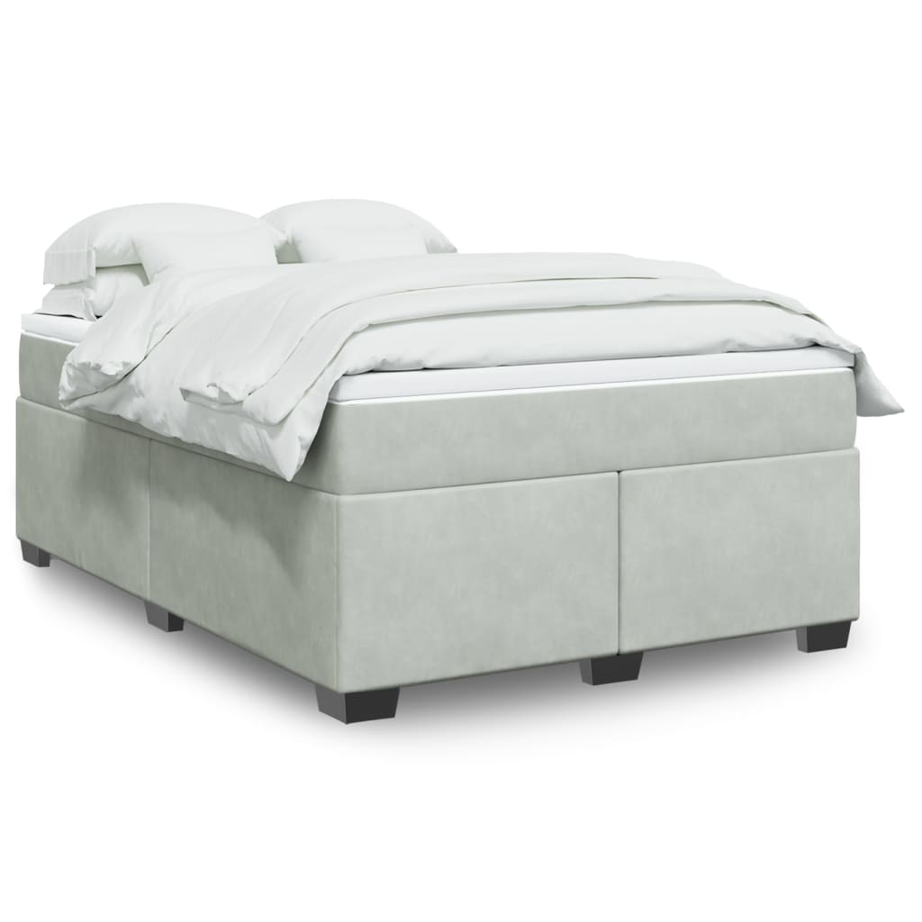 Boxspringbett Mit Matratze Samt