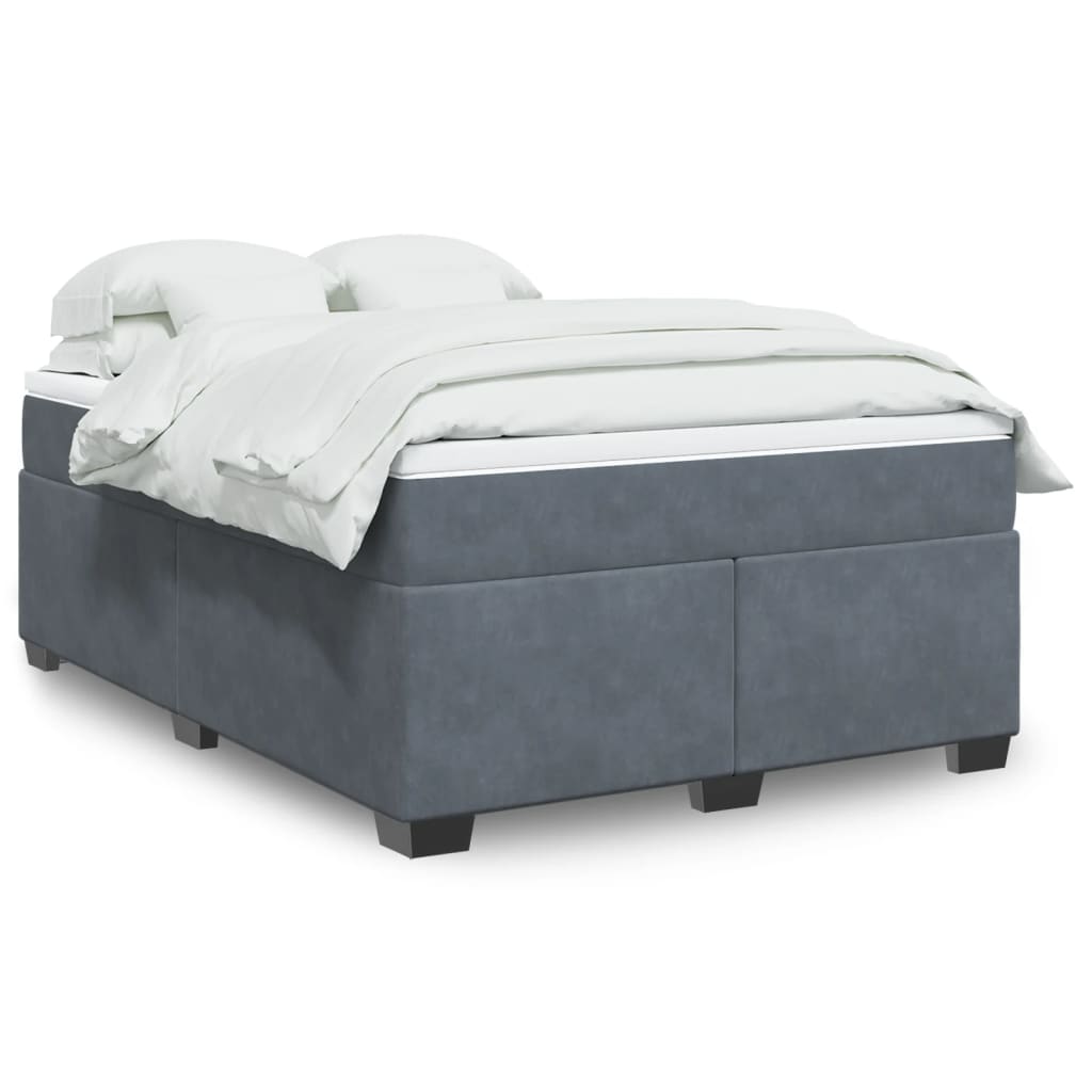 Boxspringbett Mit Matratze Samt