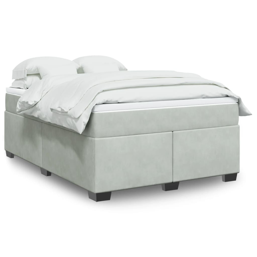 Boxspringbett Mit Matratze Samt
