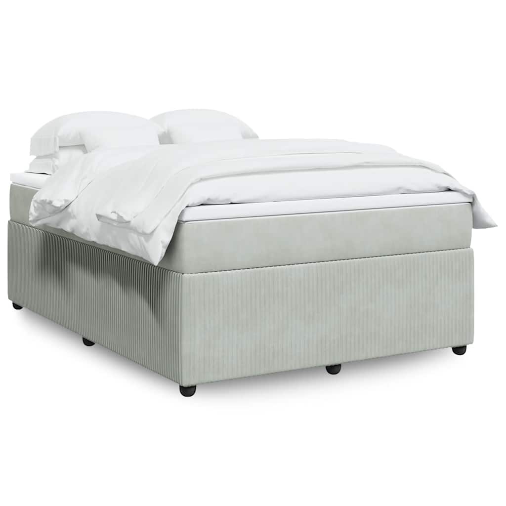 Boxspringbett Mit Matratze Samt