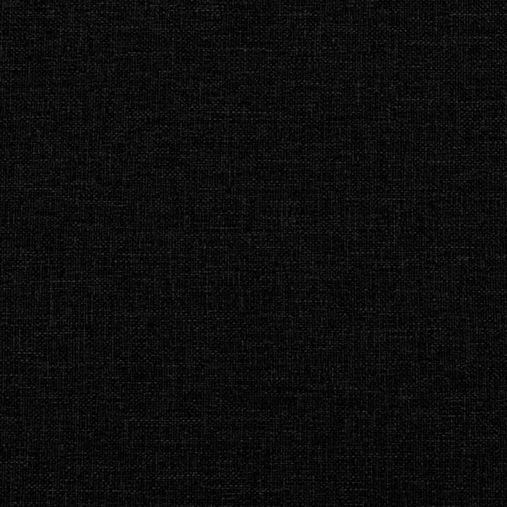 Boxspringbett Mit Matratze Stoff Schwarz