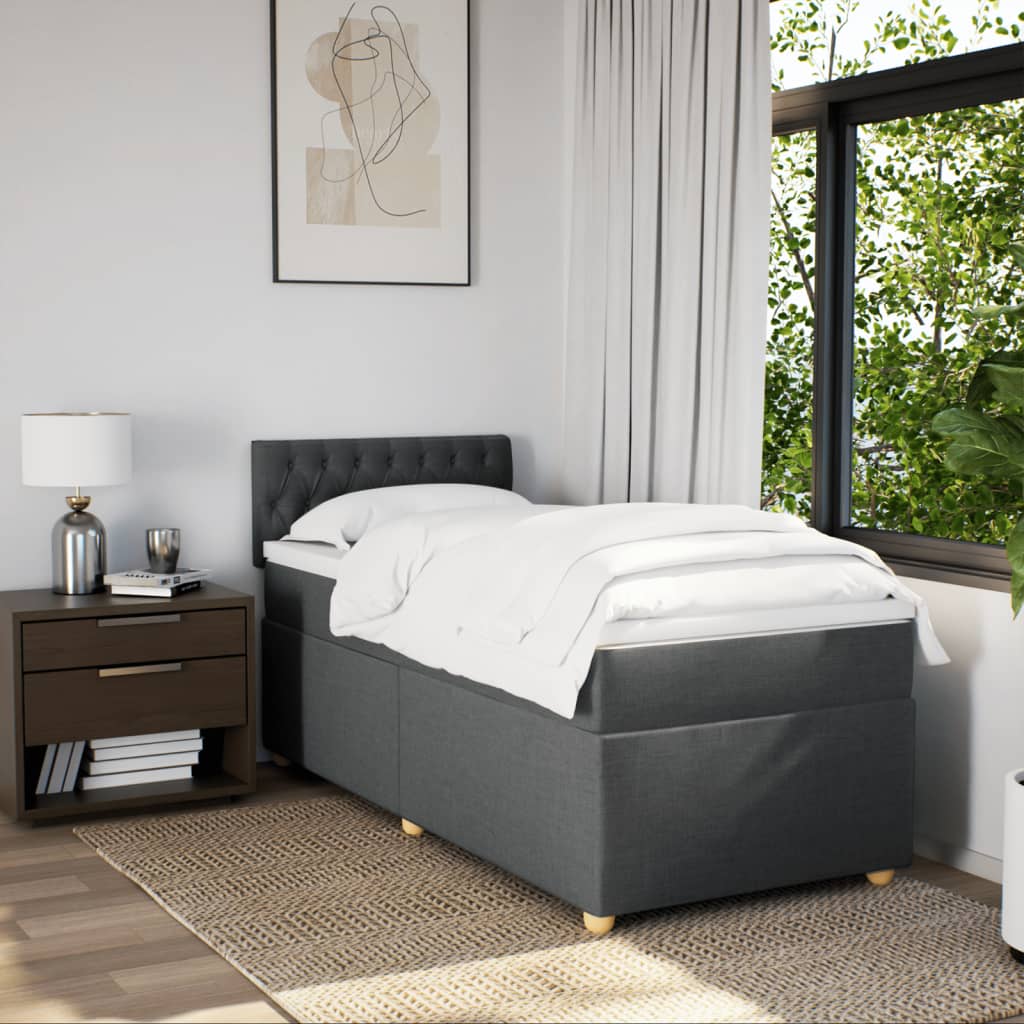 Boxspringbett Mit Matratze Stoff
