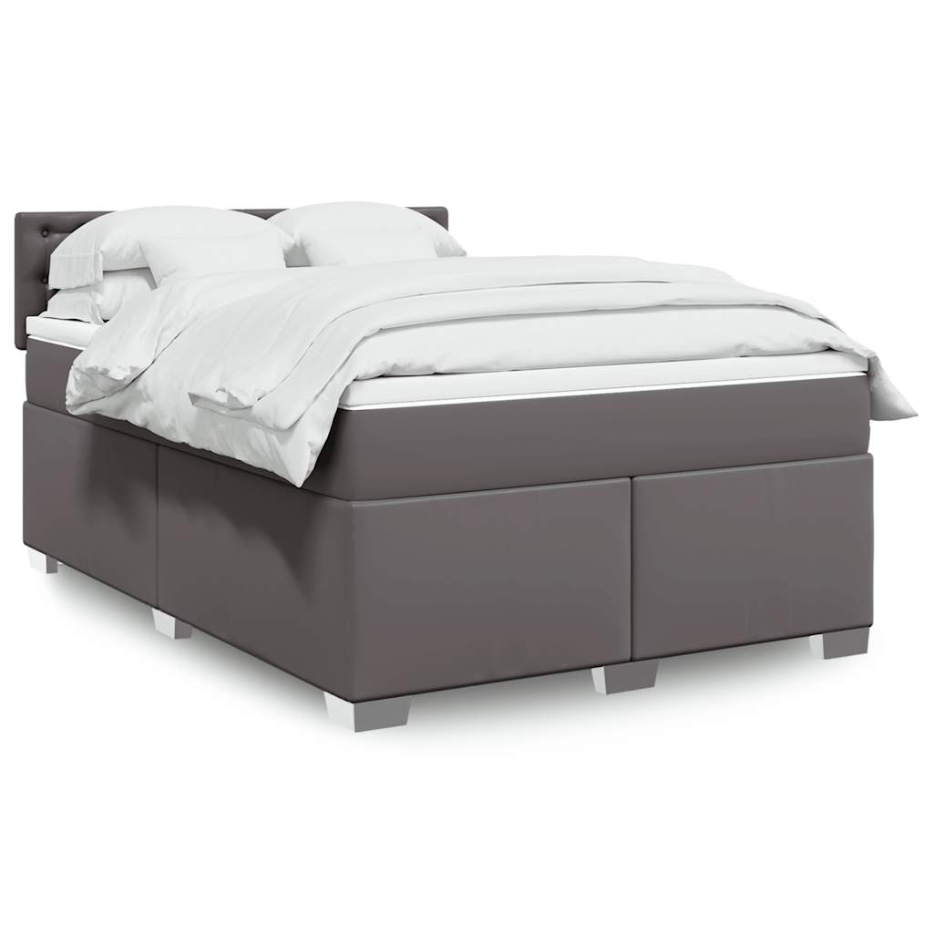 Boxspringbett Mit Matratze Kunstleder