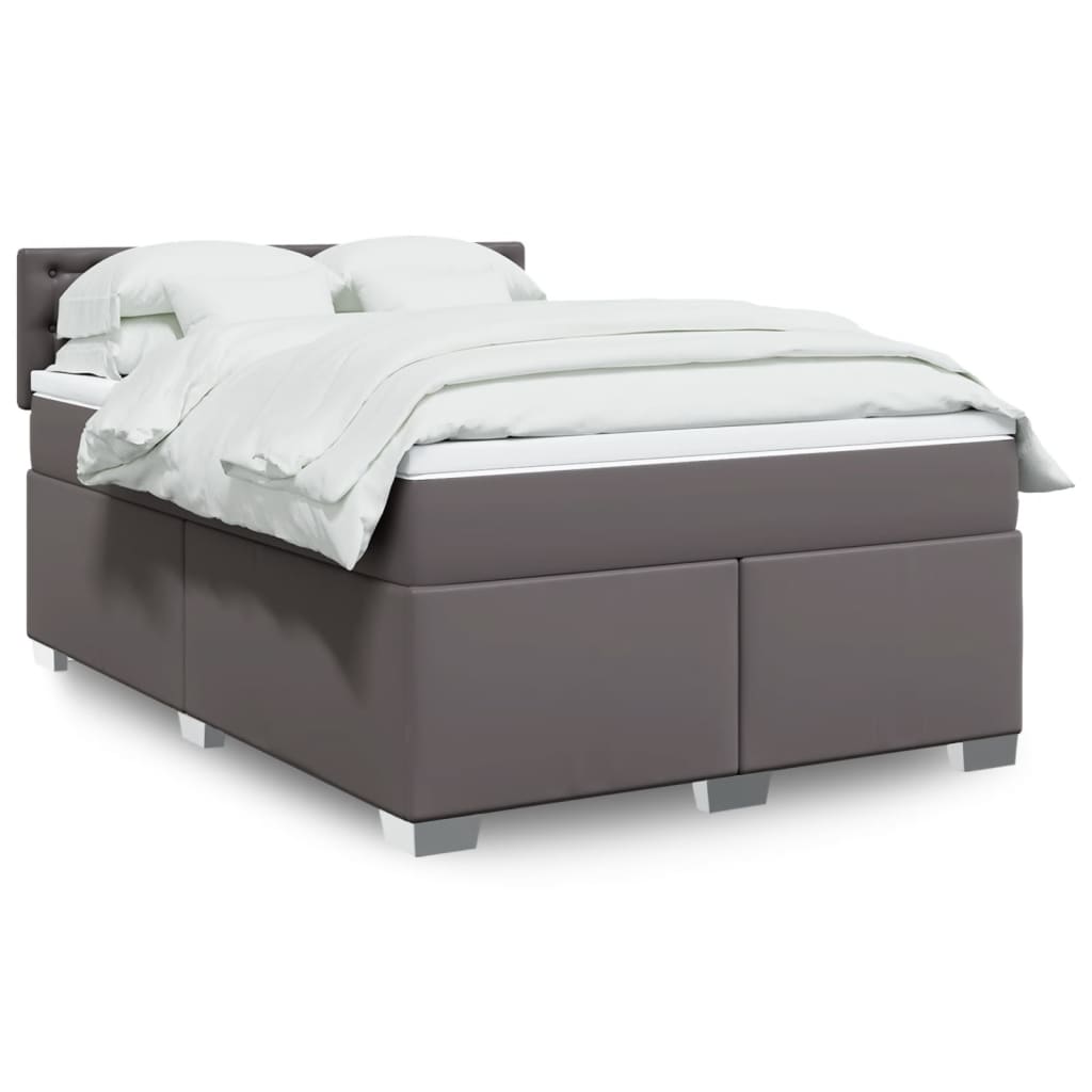 Boxspringbett Mit Matratze Kunstleder
