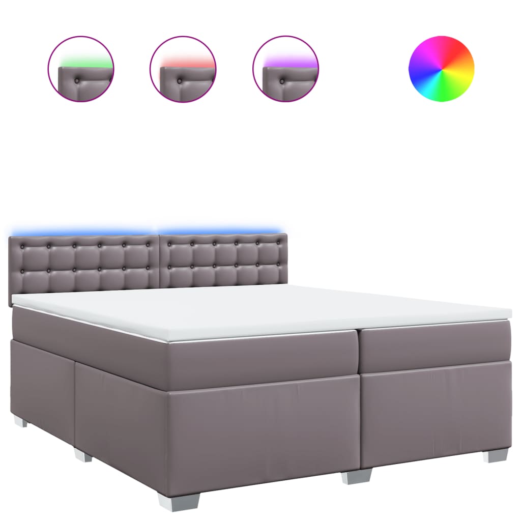 Boxspringbett Mit Matratze Kunstleder
