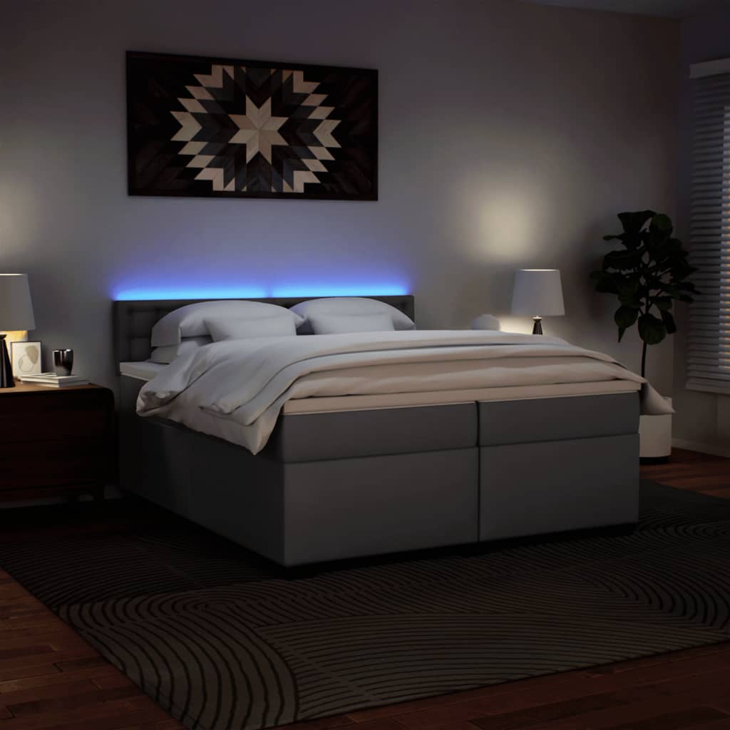 Boxspringbett Mit Matratze Kunstleder