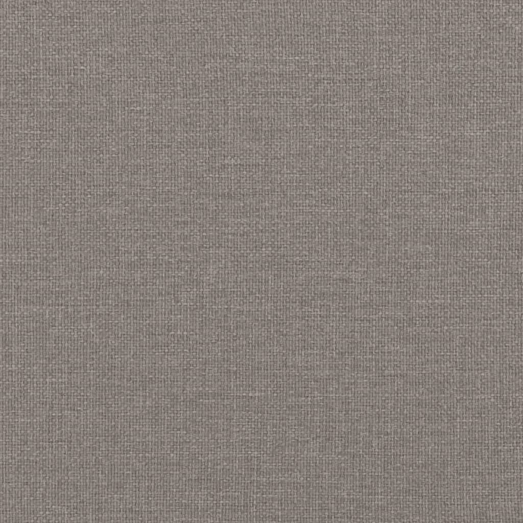Boxspringbett Mit Matratze Stoff Taupe