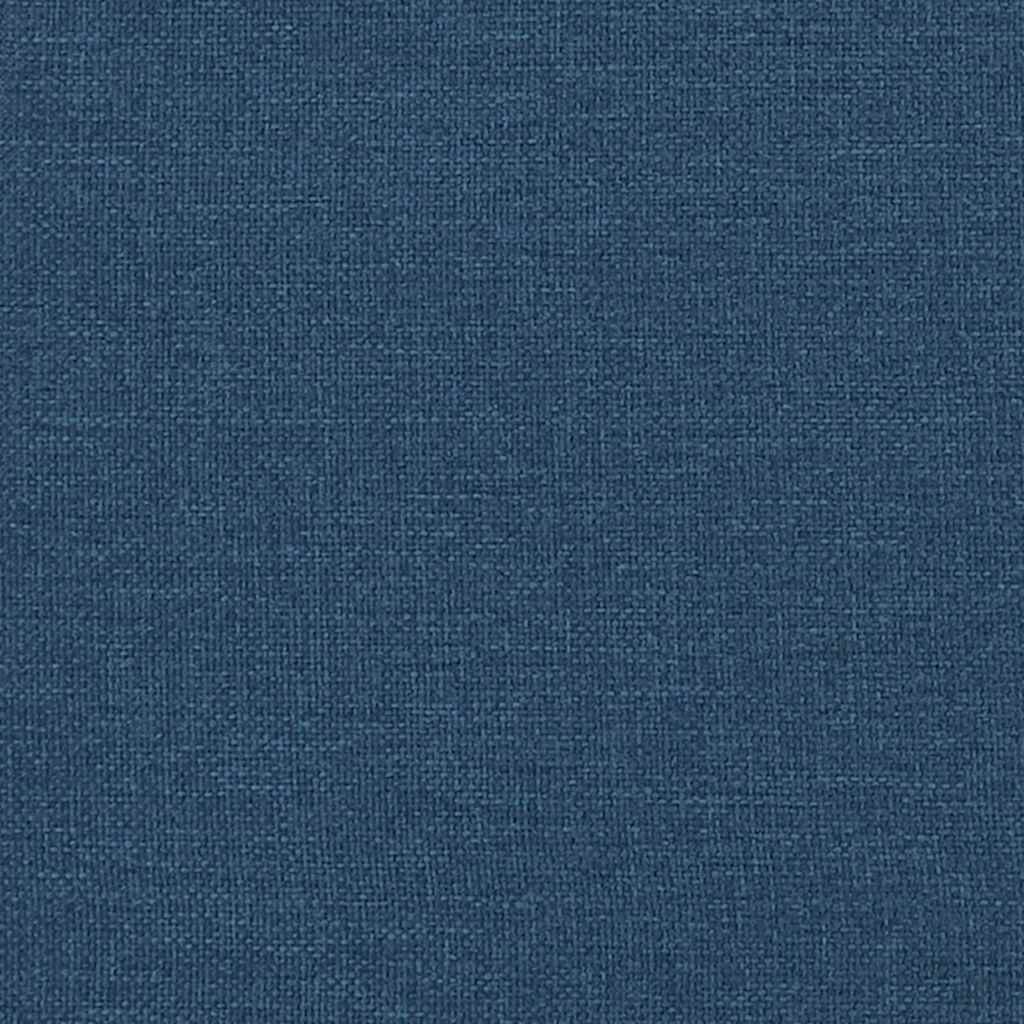 Boxspringbett Mit Matratze Stoff Blau