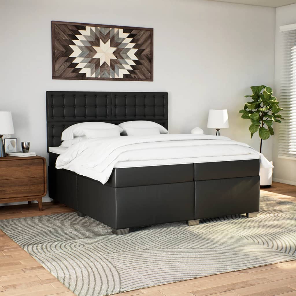 Boxspringbett Mit Matratze Kunstleder