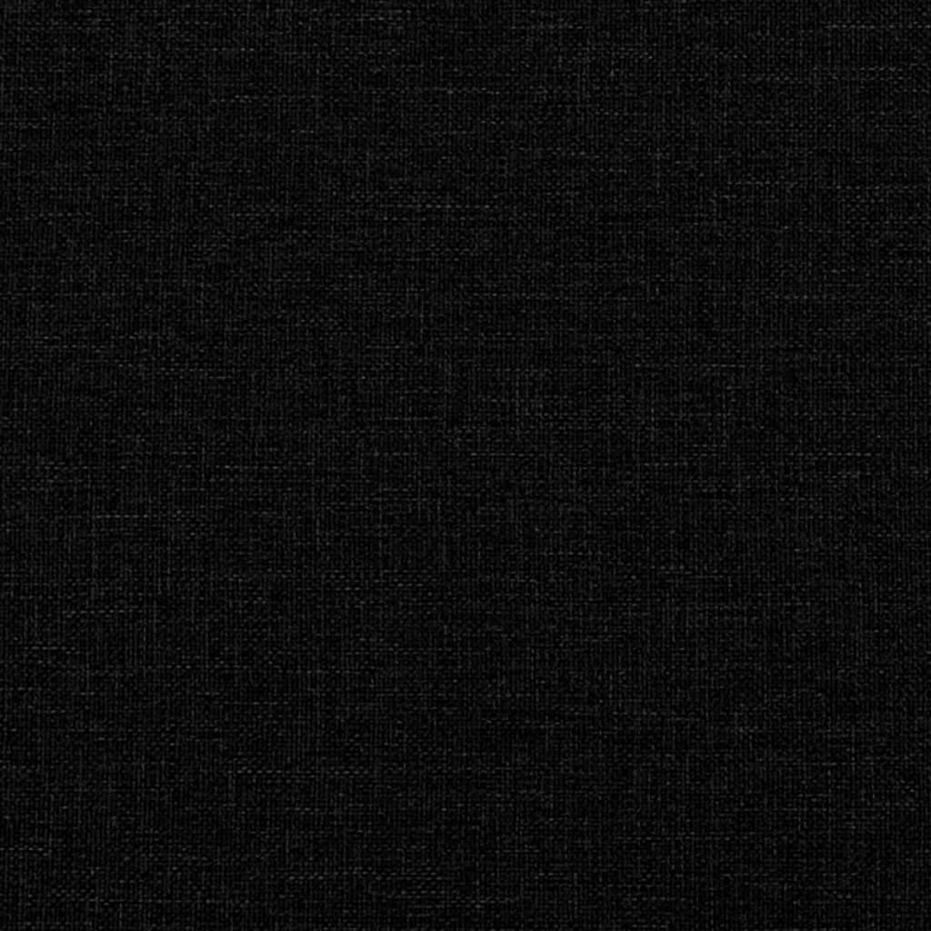 Boxspringbett Mit Matratze Stoff Schwarz