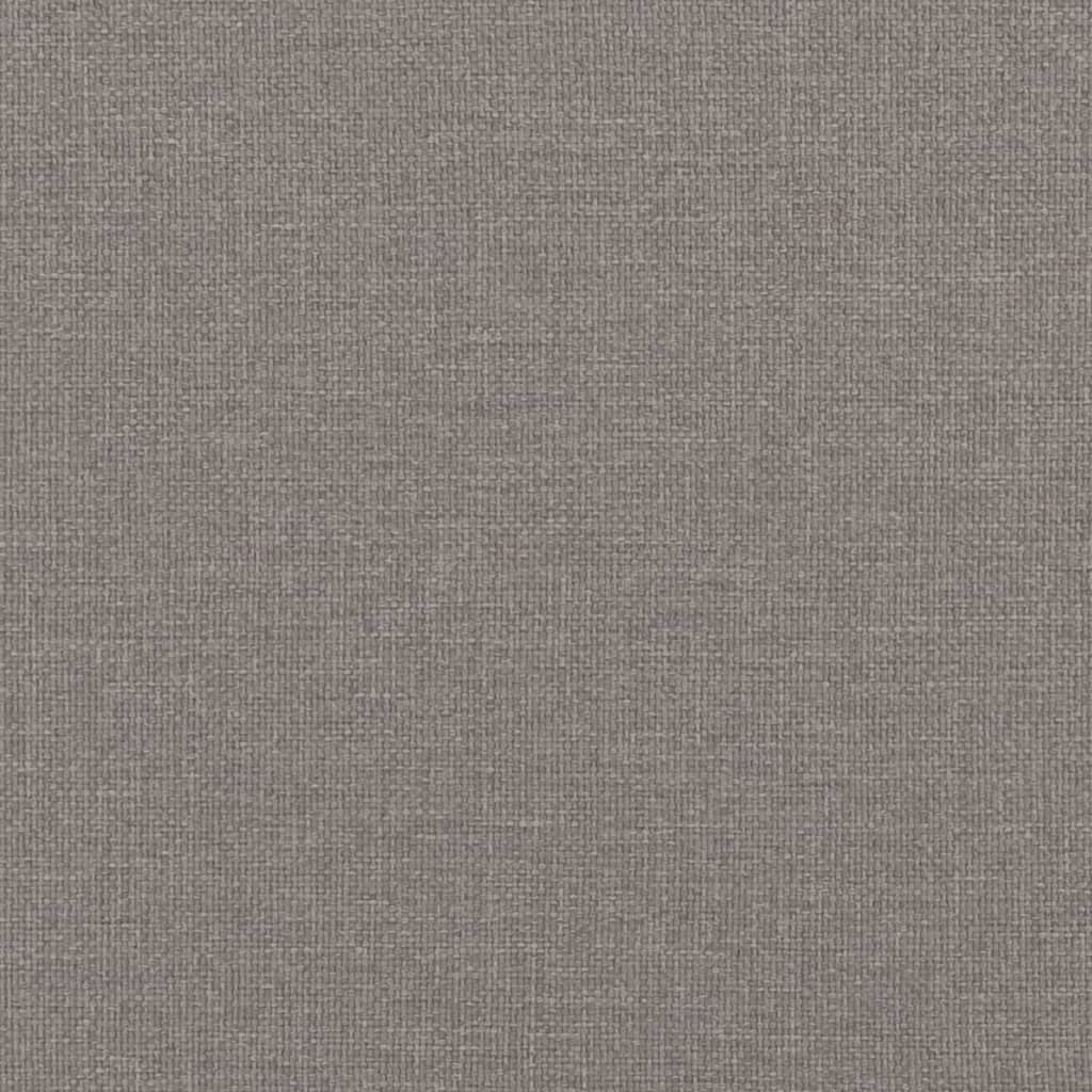 Boxspringbett Mit Matratze Stoff Taupe